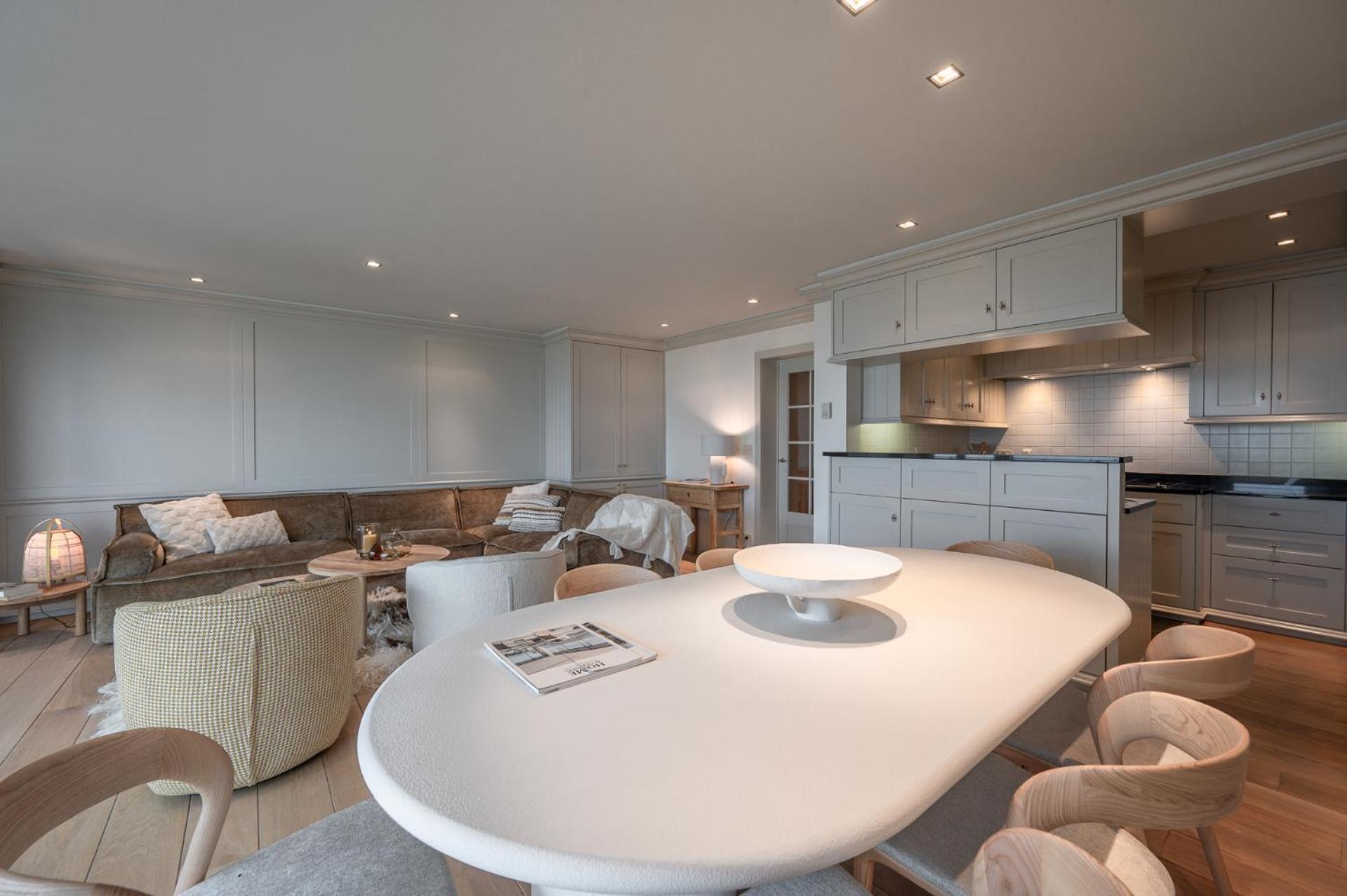 Appartementen Op De Zeedijk In Knokke Op De 3E En 4E Verdieping Van Logie Marie 外观 照片