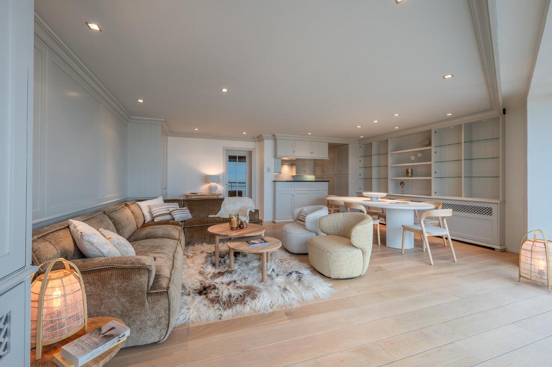 Appartementen Op De Zeedijk In Knokke Op De 3E En 4E Verdieping Van Logie Marie 外观 照片